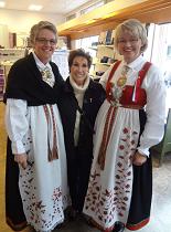 Ingrid Korseberg and Borghild Ellingsen in Arendal on May 17th, Norway's National Day